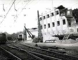 Estación de Madrid - Príncipe Pío. Obras de remodelación del depósito de Material y Tracción..