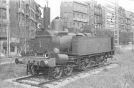 Locomotora de vapor 220 T de Renfe denominada "Izarra"