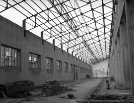 Talleres de Material Fijo de la estación de Valladolid - Campo Grande de la línea de Madrid a Irún