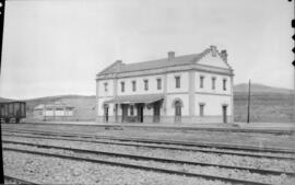 Estación de Ágreda de la línea de Soria a Castejón