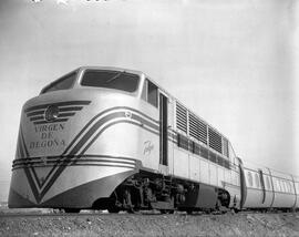 Perspectiva del Talgo II "Virgen de Begoña"