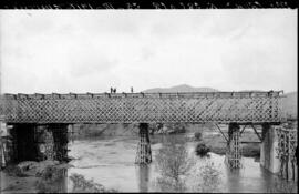 Puente de Guarrizas III, de dos tramos, en el km 285,058 de la línea de Manzanares a Córdoba, den...