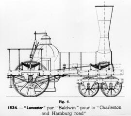 Gráficos de locomotoras de vapor / material rodante