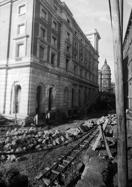 Obras en la estación de Bilbao - Abando