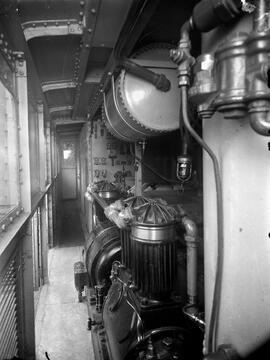 Interior de locomotoras eléctricas