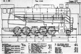 Gráficos de locomotoras de vapor / material rodante