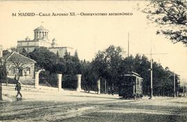 Observatorio en la Calle Alfonso XII de Madrid