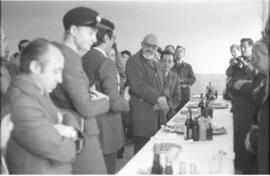 Aperitivo tras la visita a la base Renfe de Fuencarral