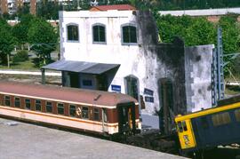 Coche de viajeros 8000 en simulacro de accidente ferroviario