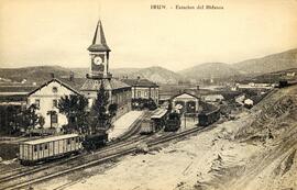 Estación de Irún - Bidasoa de la línea de Irún a Elizondo del Ferrocarril del del Bidasoa
