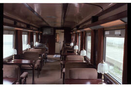 Transcantábrico, primer tren - hotel turístico español inaugurado en 1983 y bautizado como "...