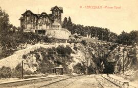 Túnel de Cercedilla visto desde la estación