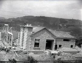 Subestación de Veriña (Gijón , Asturias), en la línea de León a Gijón