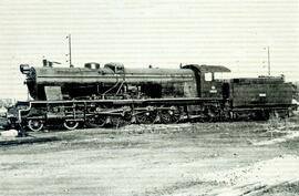 Locomotora de vapor de la serie 241 de RENFE