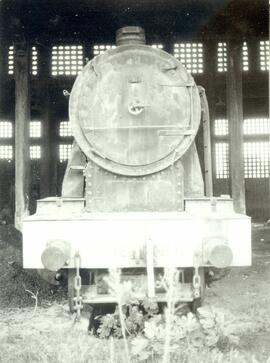Locomotora de vapor de la serie 240 de RENFE