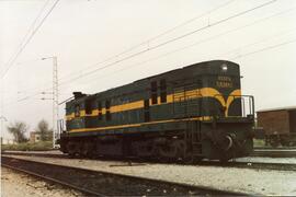Locomotora diésel - eléctrica 313 - 048 - 1 de la serie 313 - 001 a 050 de RENFE, ex serie 1301 a...