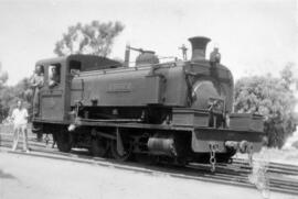 Locomotora de vapor del Tranvía o Ferrocarril Cartagena a La Unión