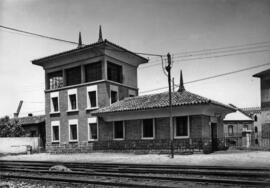 Puesto de enclavamientos de la estación de Zaragoza - Campo del Sepulcro