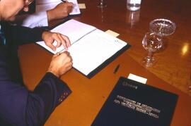 Firma del contrato de Alta Velocidad de la línea Madrid - Sevilla