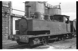 Locomotora de vapor SM 204 "Canet" de la Compañía Minera de Sierra Menera, con rodaje 0...