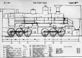 Gráficos de locomotoras de vapor / material rodante