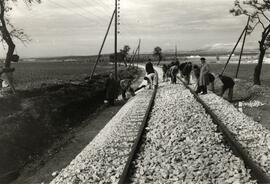 Renovación de vía de Bobadilla a Granada km 12