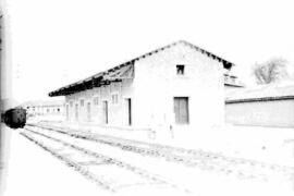 Estación de Los Corrales de Buelna en la línea de Venta de Baños a Santander