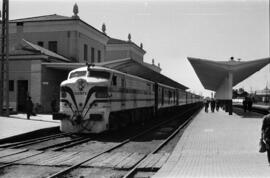 Locomotora diésel - eléctrica 1603 de la serie serie 1601 a 1617, posteriormente renumerada en RE...