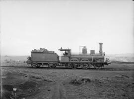 Locomotora de vapor tipo 120 nº 92 de la Compañía MZA, procedente de la serie 63 - 128 de MZA