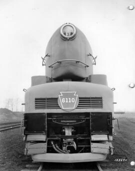 Locomotora 6110 de Pensylvania construida por Baldwin Locomotive Works