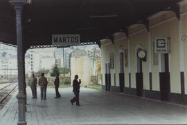 TÍTULO DEL ÁLBUM: [Fotografías relativas al cierre del tramo Jaén a Campo Real de la línea de Pue...