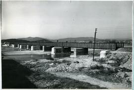 Puente sobre el río Tordera, denominado Riera de Tordera, en el km 59,183 de la línea de Barcelon...