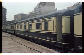 Transcantábrico, primer tren - hotel turístico español inaugurado en 1983 y bautizado como "...