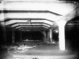 Obras en la estación de Plaza de Cataluña, Barcelona