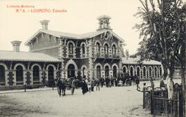 Estación de Logroño de la Compañía del Norte