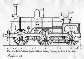 Gráficos de locomotoras de vapor / material rodante