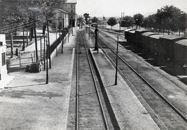 Estación de Villena de la línea de Madrid a Alicante