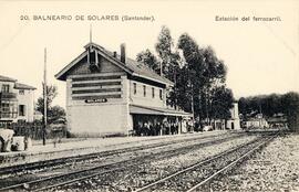 Estación de Solares del ferrocarril de Santander a Solares, luego integrado en los Suburbanos de ...