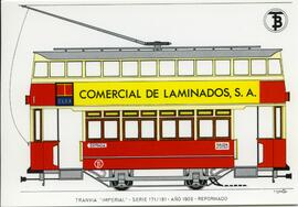 
Tranvía "Imperial". Serie 171/181. Reformado. Año 1909
