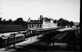 Viaje a Aranjuez del Tren del Centenario del Ferrocarril en España 1848-1948