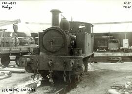 Locomotora de vapor 030-0209, ex Compañía del Sur de España 42-45 y Compañía de los Ferrocarriles...