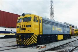 Locomotora diésel - eléctrica 321 - 041 - 6 de la serie 321 - 001 a 080 de RENFE, ex 2141 de la s...