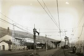 Estación de El Escorial de la línea de Madrid a Irún