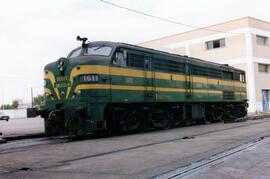 Locomotora diésel - eléctrica 316 - 011 - 6 de la serie 316 - 001 a 017 de RENFE, ex 1611, fabric...