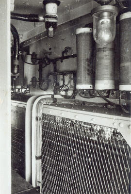 Resistencias de la bomba vacío de locomotoras eléctricas de la serie 7000-7100 de RENFE