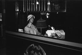 Ventanilla desde el interior de coche WL en la IV Esposición Trenes Madrid