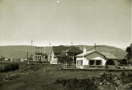 Subestación eléctrica de Reinosa en la línea de Venta de Baños a Santander