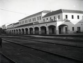 Estación de Valencia de Alcántara de la línea de Cáceres a la Frontera Portuguesa