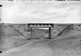 Pontón en el km 241,107 de la línea de Valladolid a Ariza, dentro del término del municipio soria...