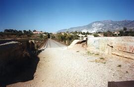 Puente de Dúrcal en Granada de la línea del tranvía de Granada a Dúrcal